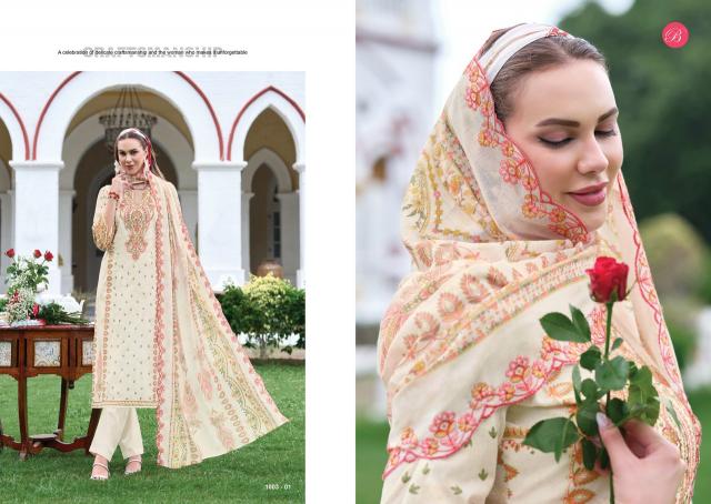 Belliza guzarish vol 25 cotton dress material wholesale
